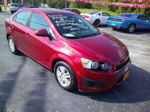 2012 Chevrolet Sonic for sale at River City Auto Sales in Cottage Hills IL