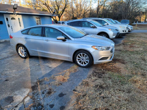 2017 Ford Fusion for sale at DK-Motorsports Inc. in Fayetteville GA