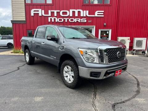 2017 Nissan Titan for sale at AUTOMILE MOTORS in Saco ME