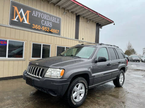 2004 Jeep Grand Cherokee for sale at M & A Affordable Cars in Vancouver WA