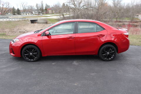 2014 Toyota Corolla for sale at LENTZ USED VEHICLES INC in Waldo WI