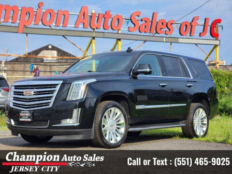 2016 Cadillac Escalade for sale at CHAMPION AUTO SALES OF JERSEY CITY in Jersey City NJ