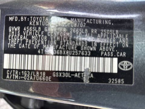 2008 Toyota Avalon Touring