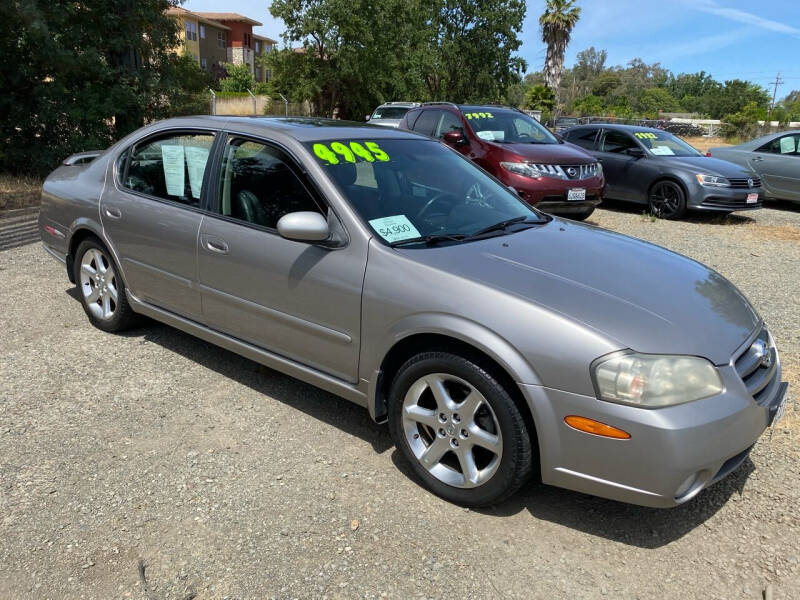 2003 Nissan Maxima for sale at Quintero's Auto Sales in Vacaville CA