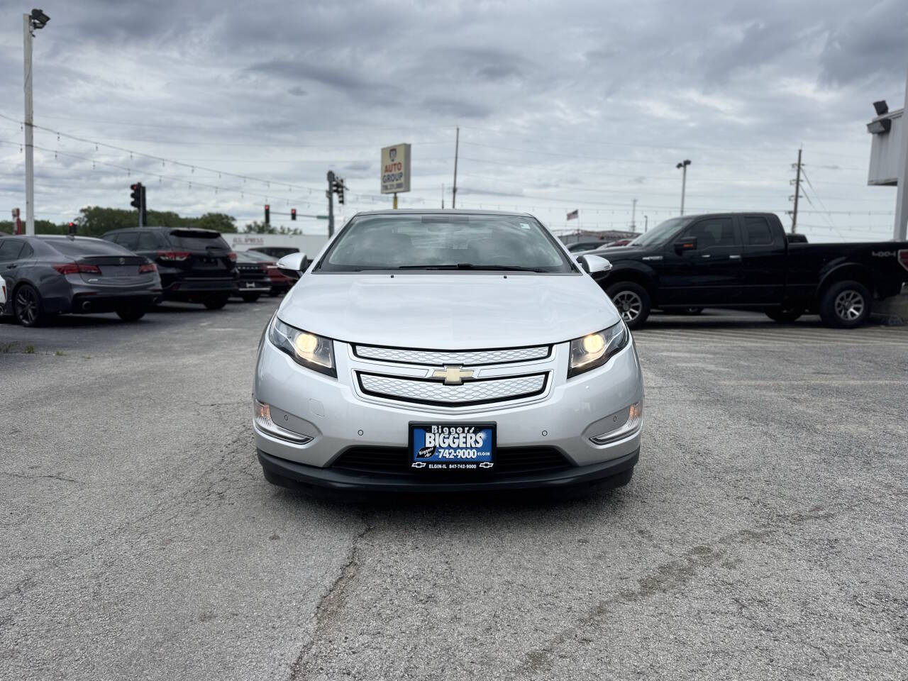 Silver 2011 Chevrolet Volt Premium Premium 4dr Hatchback 2