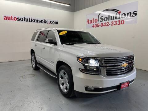 2016 Chevrolet Tahoe for sale at Auto Solutions in Warr Acres OK