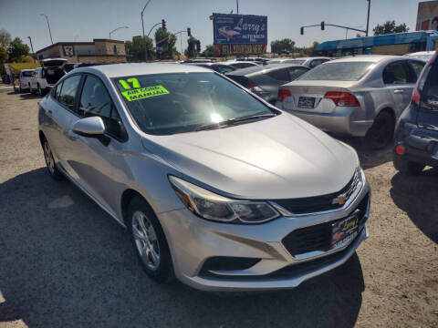 2017 Chevrolet Cruze for sale at Larry's Auto Sales Inc. in Fresno CA