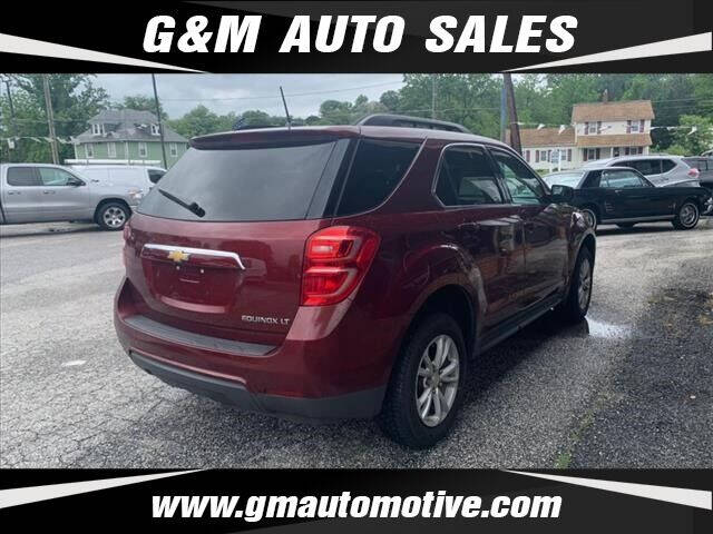 2016 Chevrolet Equinox for sale at G & M Auto Sales in Kingsville, MD