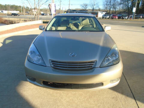 2002 Lexus ES 300 for sale at Lake Carroll Auto Sales in Carrollton GA