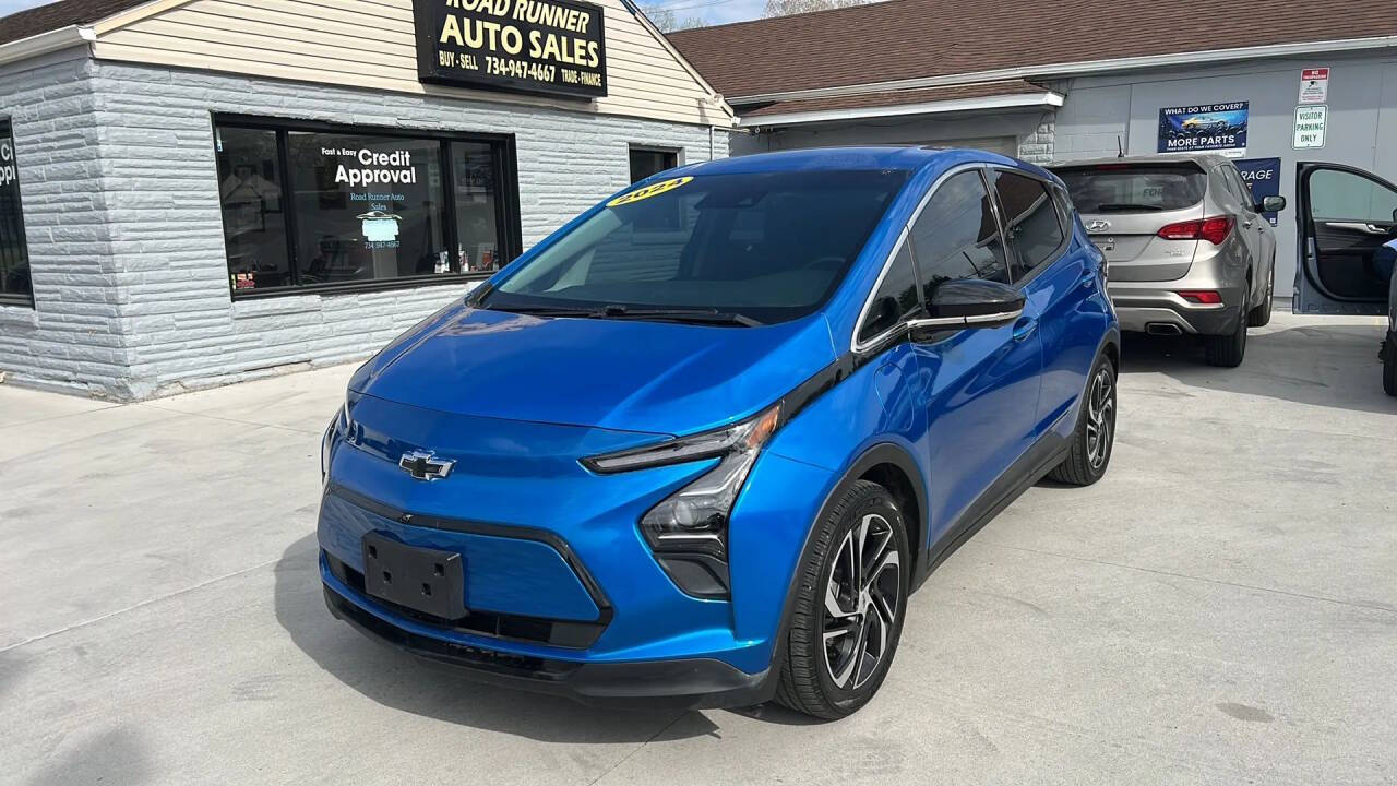 Blue 2023 Chevrolet Bolt EV 2LT 2LT 4dr Hatchback 1