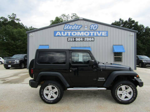 2012 Jeep Wrangler for sale at Under 10 Automotive in Robertsdale AL