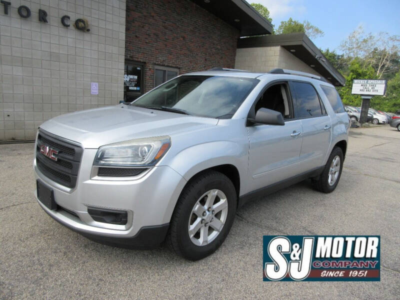 2015 GMC Acadia for sale at S & J Motor Co Inc. in Merrimack NH