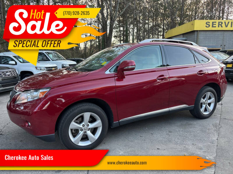 2011 Lexus RX 350 for sale at Cherokee Auto Sales in Acworth GA