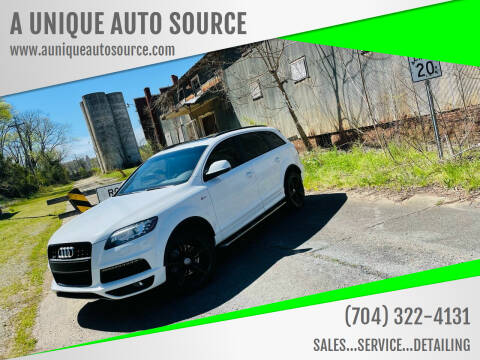 2014 Audi Q7 for sale at A UNIQUE AUTO SOURCE in Albemarle NC