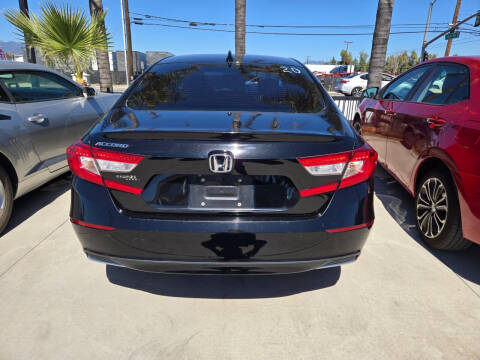 2019 Honda Accord for sale at E and M Auto Sales in Bloomington CA
