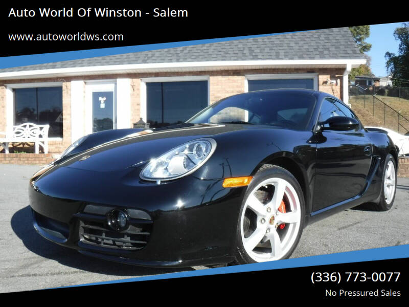 2007 Porsche Cayman for sale at Auto World Of Winston - Salem in Winston Salem NC