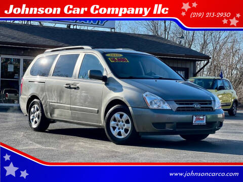 2010 Kia Sedona for sale at Johnson Car Company llc in Crown Point IN