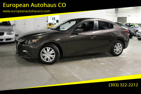 2015 Mazda MAZDA3 for sale at European Autohaus CO in Denver CO