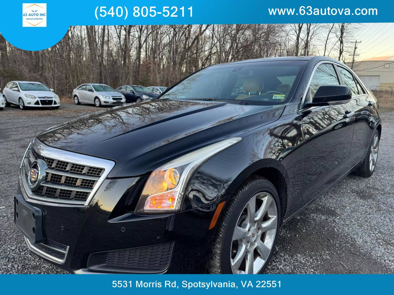 2013 Cadillac ATS for sale at 63 Auto Inc in Spotsylvania, VA