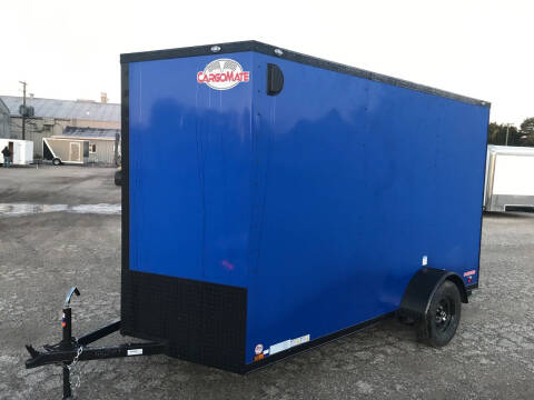 2020 Cargo Mate W/12” Extra Hight  6x12 Deep Blue / Pure Black   for sale at Souza Wholesale Trailers LLC in Canterbury CT