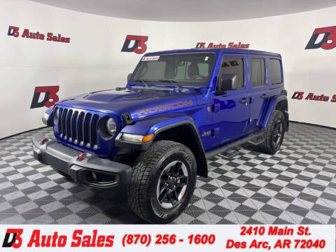 2018 Jeep Wrangler Unlimited for sale at D3 Auto Sales in Des Arc AR