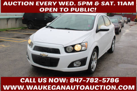 2014 Chevrolet Sonic for sale at Waukegan Auto Auction in Waukegan IL