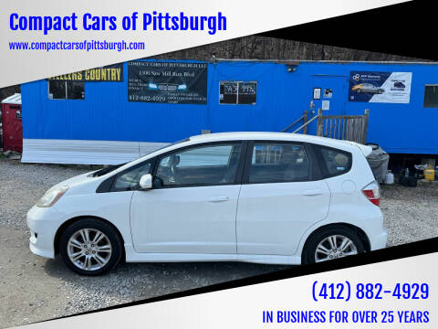 2009 Honda Fit for sale at Compact Cars of Pittsburgh in Pittsburgh PA