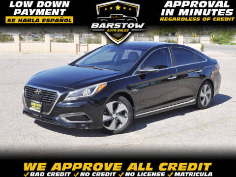 2016 Hyundai Sonata Plug-in Hybrid for sale at BARSTOW AUTO SALES in Barstow CA