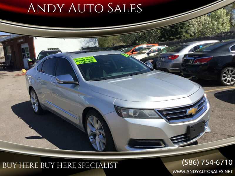 2014 Chevrolet Impala for sale at Andy Auto Sales in Warren MI