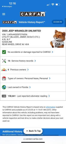 2005 Jeep Wrangler Unlimited