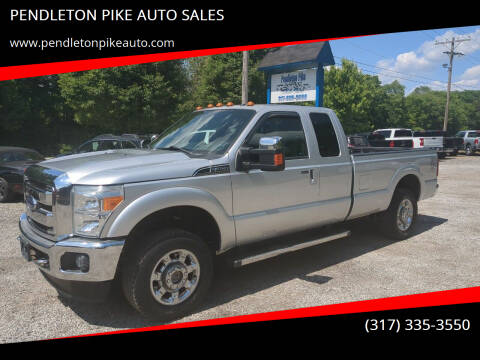 2016 Ford F-250 Super Duty for sale at PENDLETON PIKE AUTO SALES in Ingalls IN