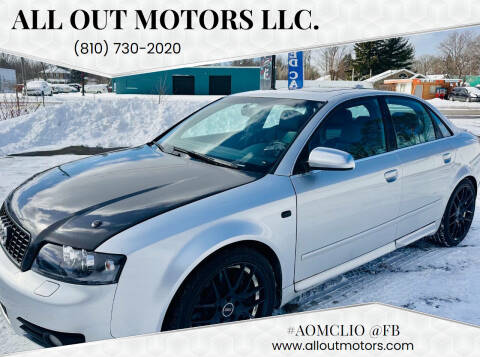 2004 Audi S4 for sale at All Out Motors LLC. in Clio MI