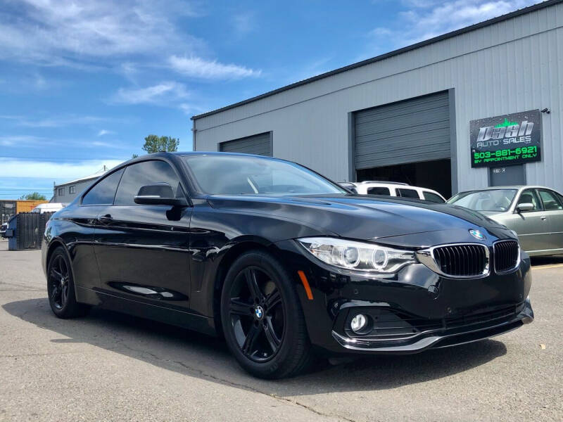 2015 BMW 4 Series for sale at DASH AUTO SALES LLC in Salem OR