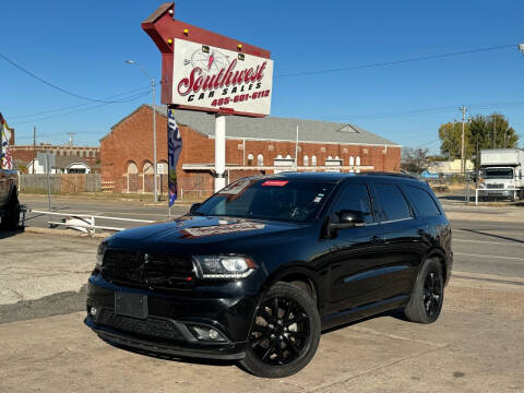 2017 Dodge Durango for sale at Southwest Car Sales in Oklahoma City OK
