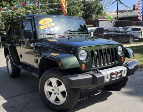 2011 Jeep Wrangler Unlimited for sale at Paps Auto Sales in Chicago IL