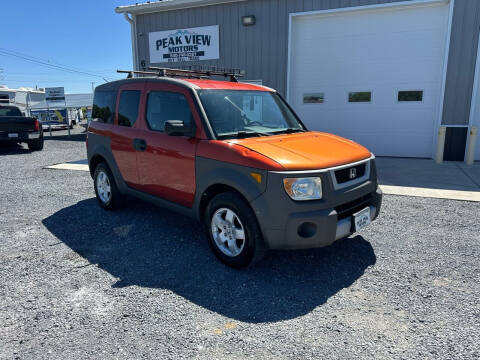 2004 Honda Element for sale at PEAK VIEW MOTORS in Mount Crawford VA