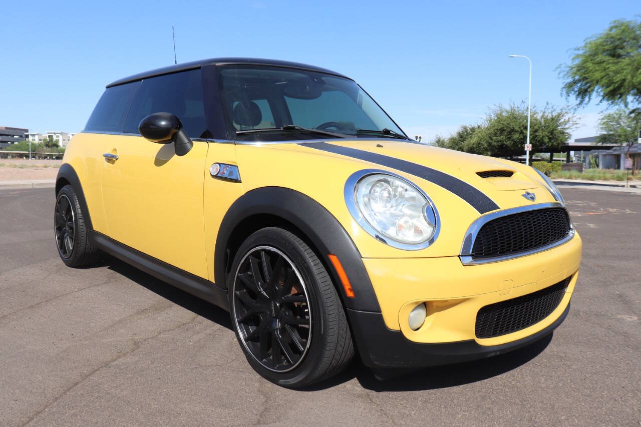 Yellow 2007 MINI Cooper S S 2dr Hatchback 2