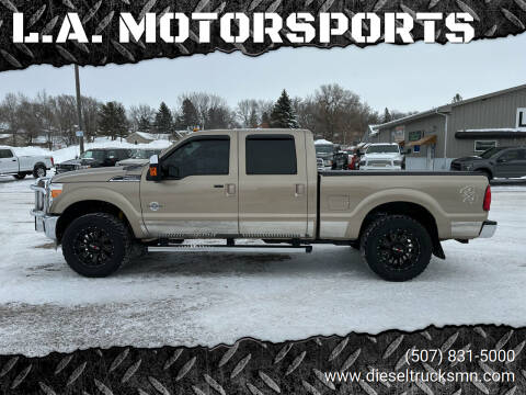 2013 Ford F-250 Super Duty for sale at L.A. MOTORSPORTS in Windom MN