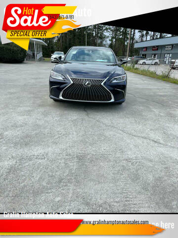 2019 Lexus ES 350 for sale at Gralin Hampton Auto Sales in Summerville SC