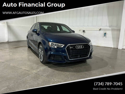 2018 Audi A3 for sale at Auto Financial Group in Flat Rock MI