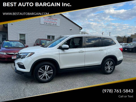 2016 Honda Pilot for sale at BEST AUTO BARGAIN inc. in Lowell MA