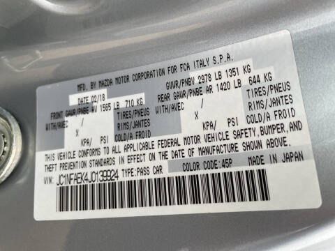 2018 FIAT 124 Spider Abarth