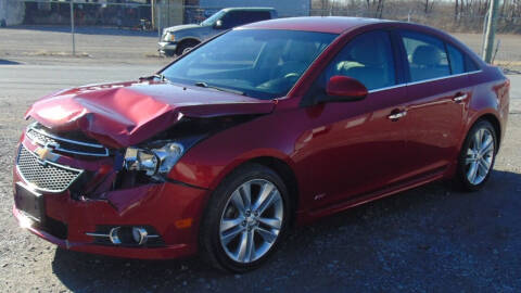 2012 Chevrolet Cruze for sale at Kenny's Auto Wrecking - FLOOD CARS in Lima OH