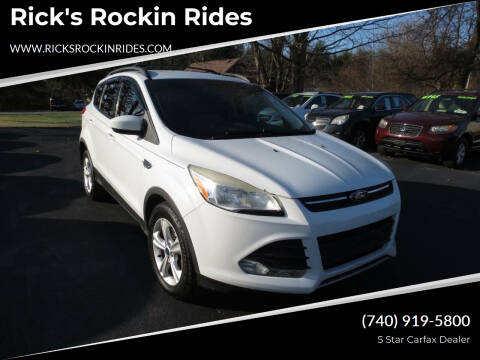 2013 Ford Escape for sale at Rick's Rockin Rides in Reynoldsburg OH