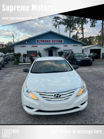 2012 Hyundai Sonata for sale at Supreme Motors in Leesburg FL