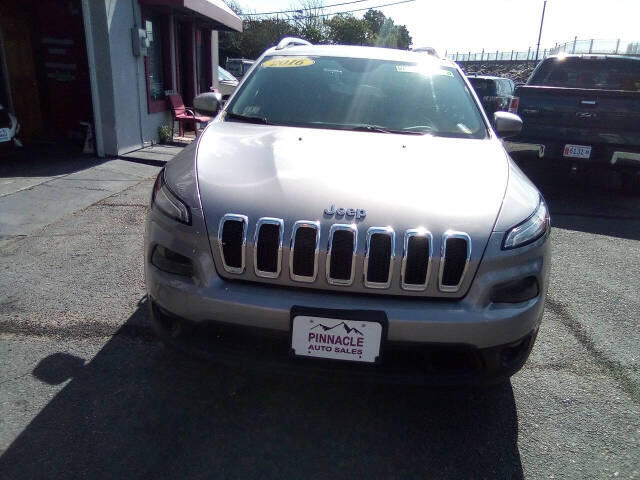 2016 Jeep Cherokee for sale at Pinnacle Auto Sales in New Bedford, MA