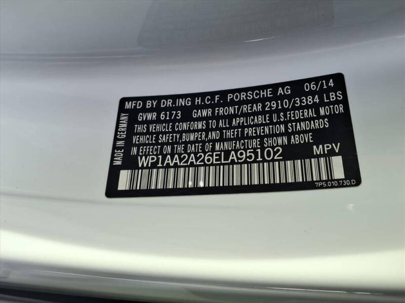 2014 Porsche Cayenne Platinum