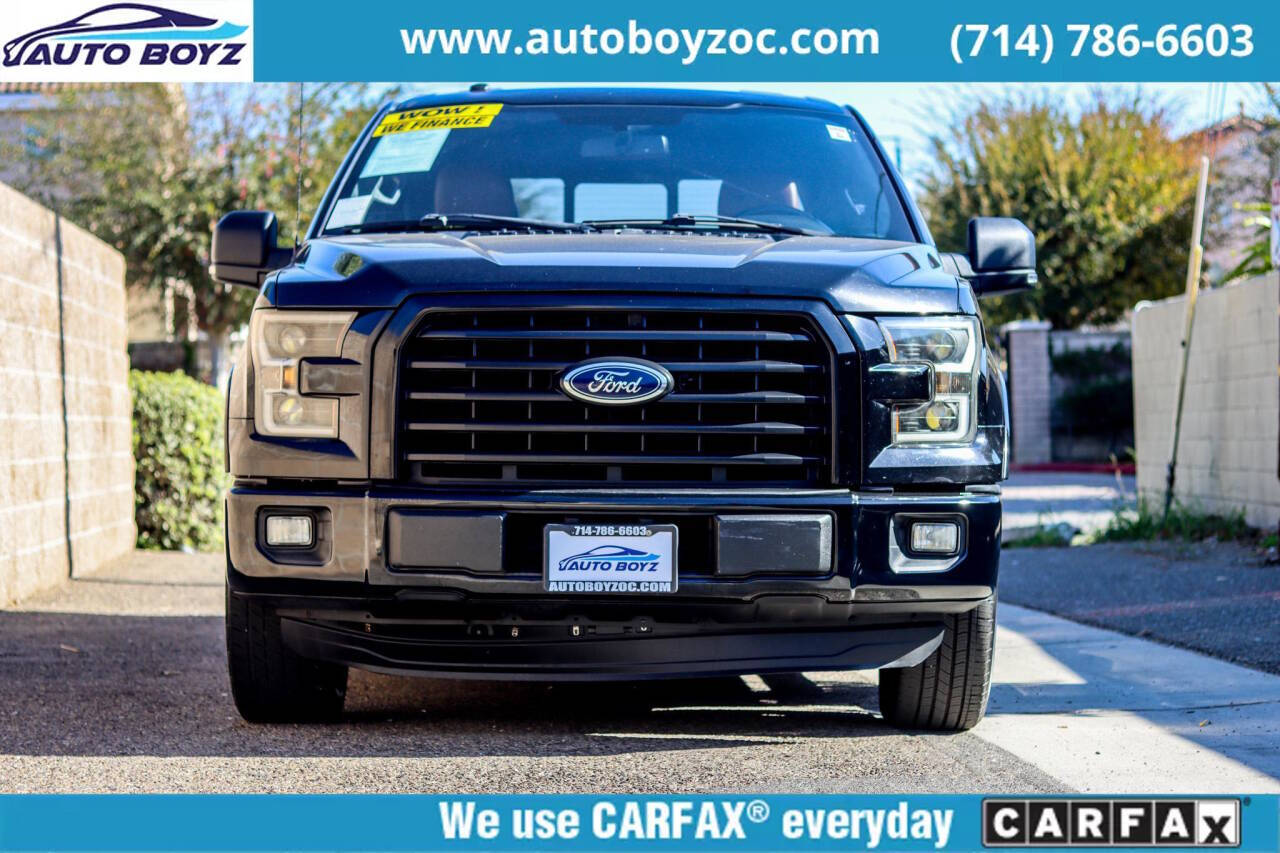 2016 Ford F-150 for sale at Auto Boyz in Garden Grove, CA