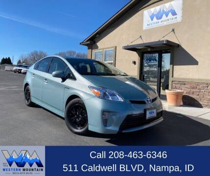 2015 Toyota Prius for sale at Western Mountain Bus & Auto Sales in Nampa ID