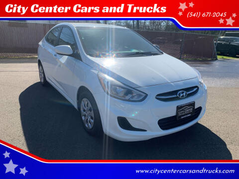 2016 Hyundai Accent for sale at City Center Cars and Trucks in Roseburg OR